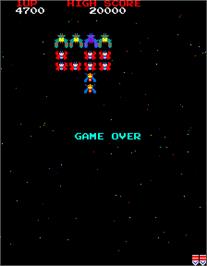 Game Over Screen for Gatsbee.