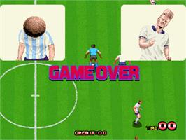 Game Over Screen for Goal! '92.