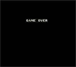 Game Over Screen for Great Swordsman.