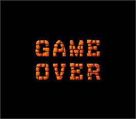 Game Over Screen for JuJu Densetsu.