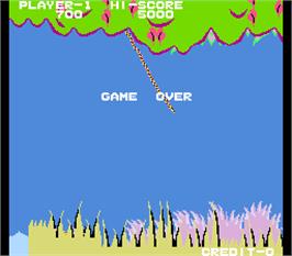 Game Over Screen for Jungle Boy.