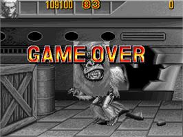 Game Over Screen for Knuckle Bash 2.