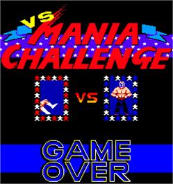 Game Over Screen for Mania Challenge.