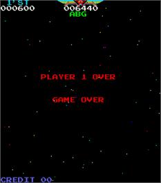 Game Over Screen for Moon War.