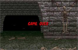 Game Over Screen for Mortal Kombat.