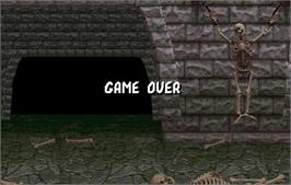 Game Over Screen for Mortal Kombat.