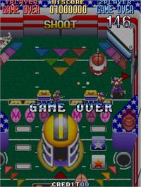 Game Over Screen for Nitro Ball.