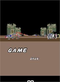 Game Over Screen for Over Drive.