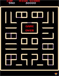 Game Over Screen for Pac-Man & Chomp Chomp.