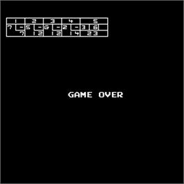 Game Over Screen for Pro Bowling.