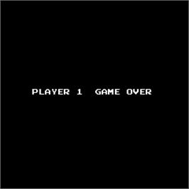 Game Over Screen for Pro Tennis.