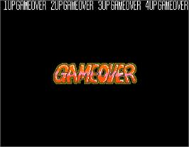 Game Over Screen for Punk Shot.