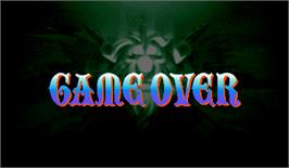 Game Over Screen for Red Earth.