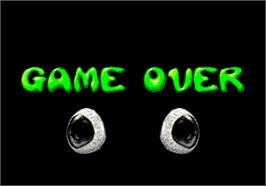 Game Over Screen for Ribbit!.