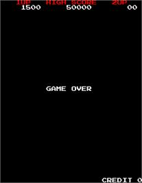 Game Over Screen for Rompers.