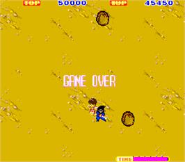 Game Over Screen for Sega Ninja.