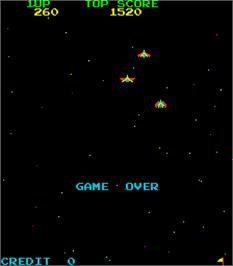 Game Over Screen for Sky Raider.