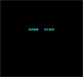 Game Over Screen for Space Tactics.