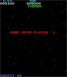 Game Over Screen for Space Thunderbird.