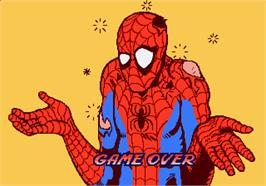 Game Over Screen for Spider-Man: The Videogame.