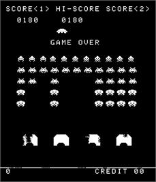 Game Over Screen for Super Earth Invasion.