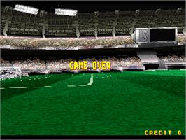 Game Over Screen for Super Football Champ.