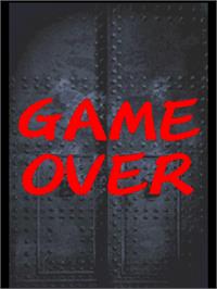 Game Over Screen for Tenkomori Shooting.