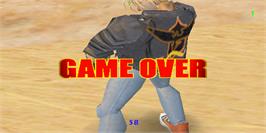 Game Over Screen for Tenth Degree.