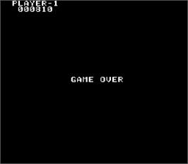 Game Over Screen for Time Tunnel.