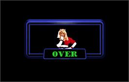 Game Over Screen for Touchmaster 2000.