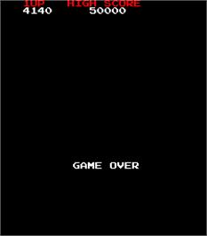 Game Over Screen for Tournament Arkanoid.