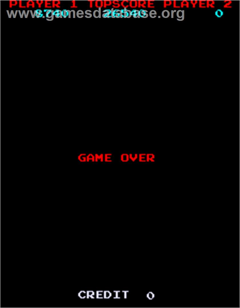 Eyes - Arcade - Artwork - Game Over Screen