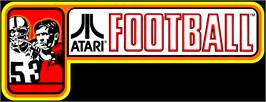 Arcade Cabinet Marquee for Atari Football.