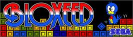 Arcade Cabinet Marquee for Bloxeed.