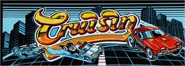 Arcade Cabinet Marquee for Cruisin.