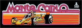 Arcade Cabinet Marquee for Monte Carlo.