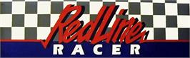 Arcade Cabinet Marquee for Redline Racer.