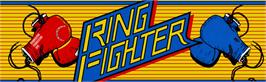 Arcade Cabinet Marquee for Ring Fighter.