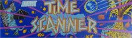 Arcade Cabinet Marquee for Time Scanner.