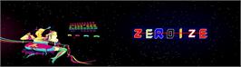 Arcade Cabinet Marquee for Zeroize.