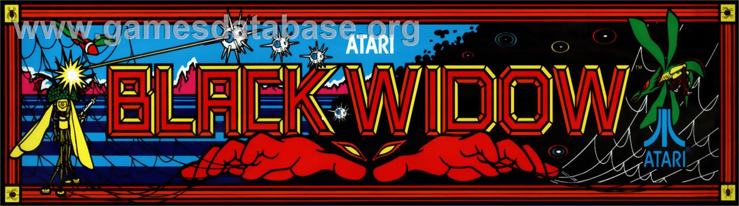 Black Widow - Arcade - Artwork - Marquee