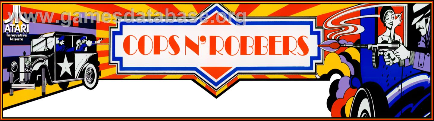 Cops'n Robbers - Arcade - Artwork - Marquee