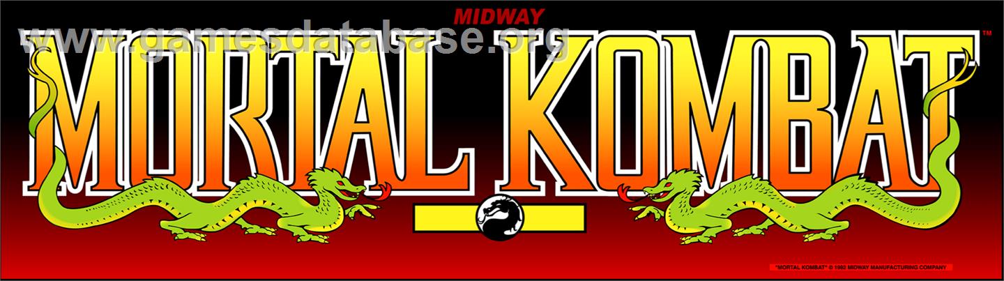 Mortal Kombat - Arcade - Artwork - Marquee