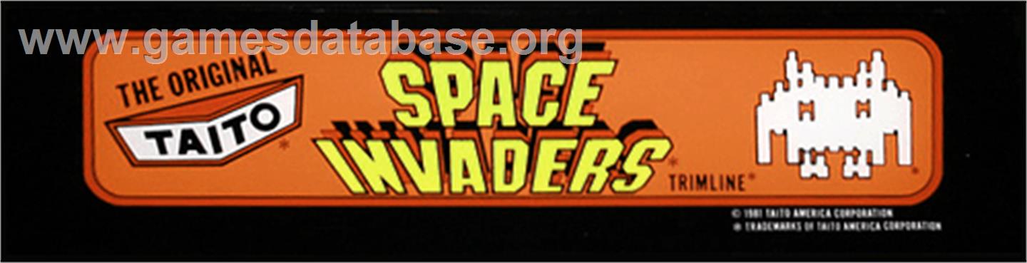 Space Invaders - Arcade - Artwork - Marquee