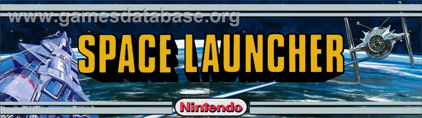 Space Launcher - Arcade - Artwork - Marquee