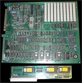 Printed Circuit Board for Gradius.