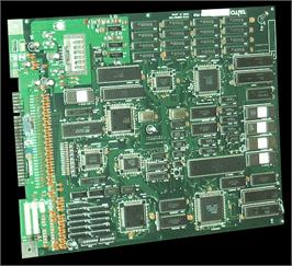 Printed Circuit Board for Hat Trick Hero '93.