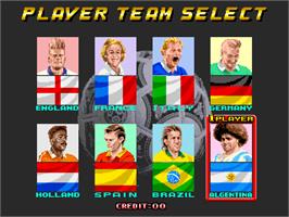 Select Screen for Goal! '92.