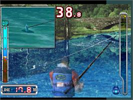 In game image of Bass Angler 2 on the Arcade.