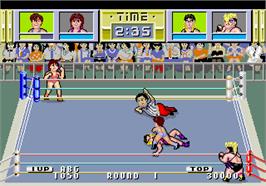 In game image of Dump Matsumoto on the Arcade.